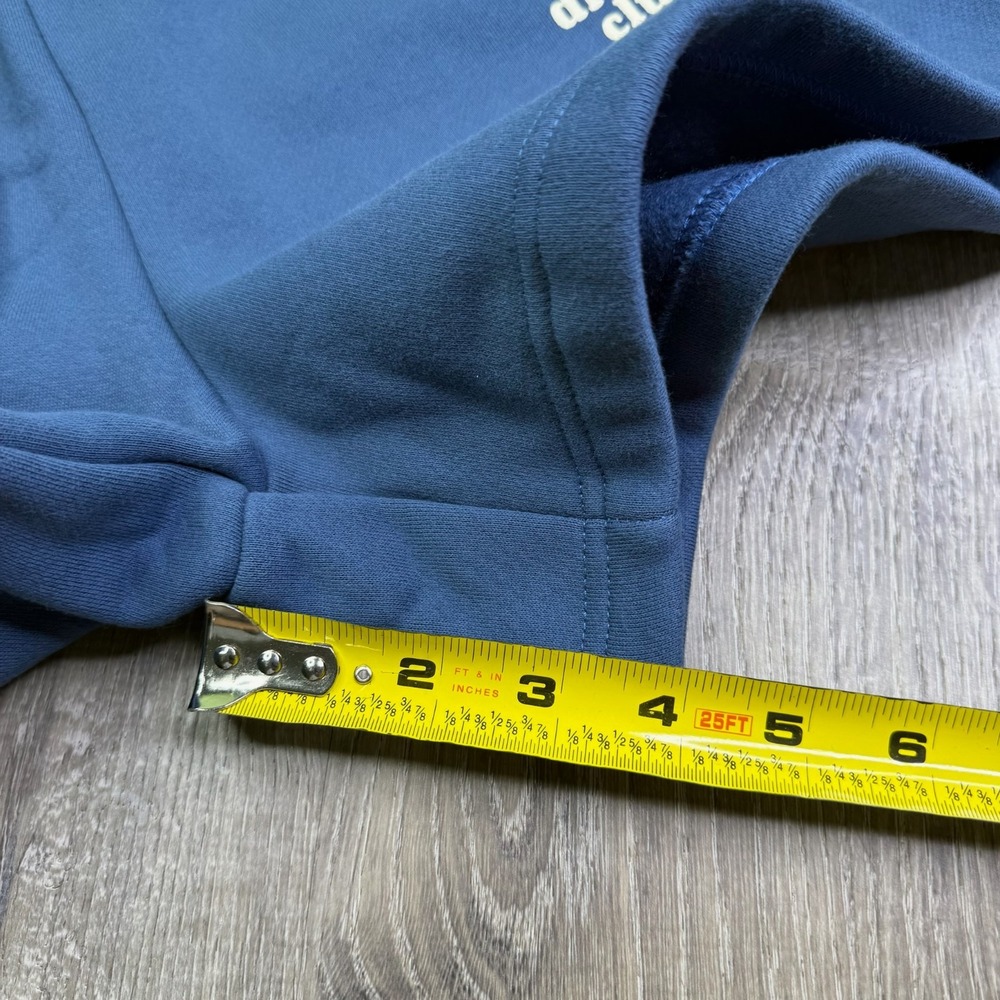 Drmers Club Mens Blue Drawstring Waist Fleece Comfort Pocket Sweat Short Size S - Picture 11 of 13
